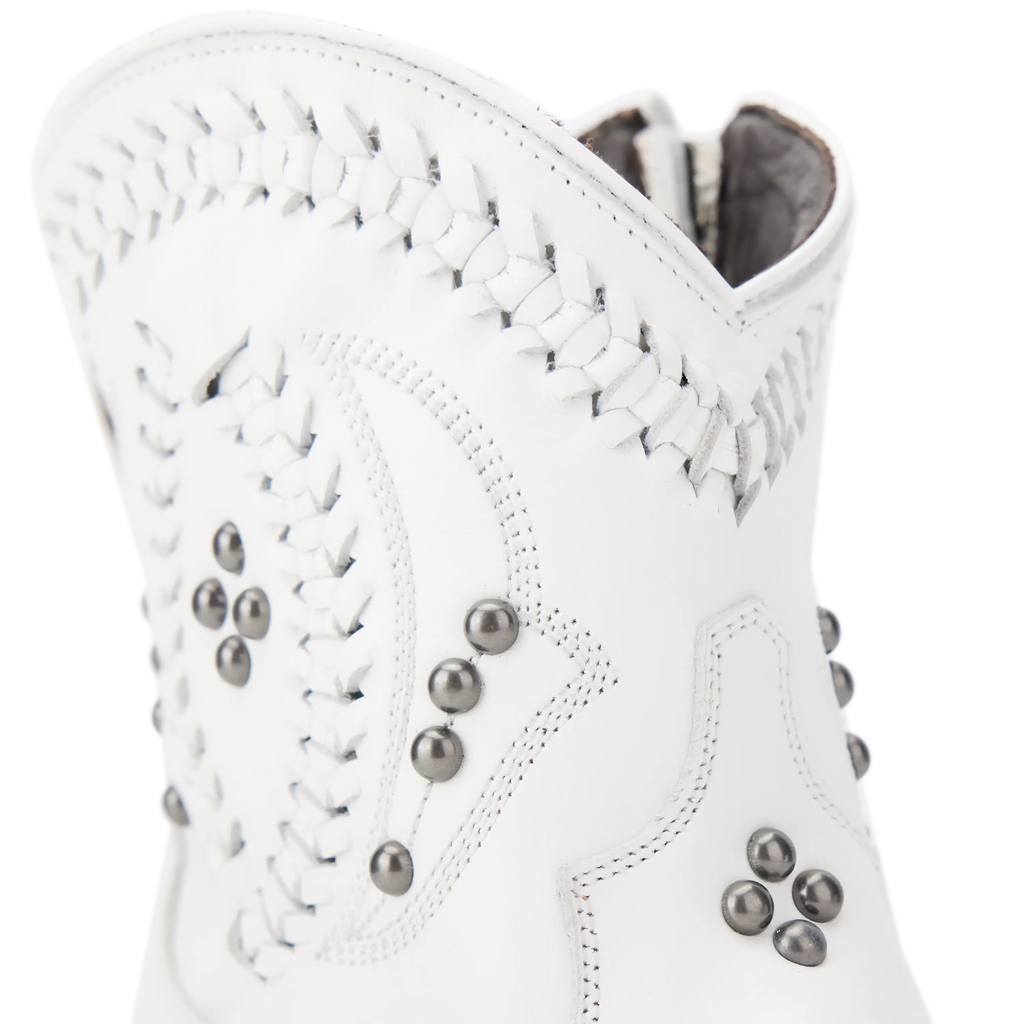 Cossette Bootie - Matte White **Final Sale**