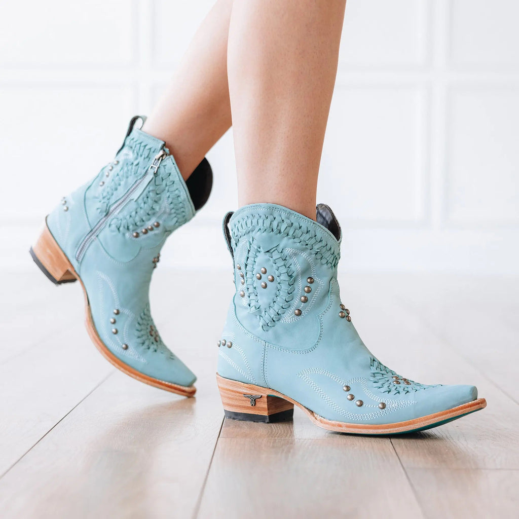 Cossette Bootie - Powder Blue **Final Sale**
