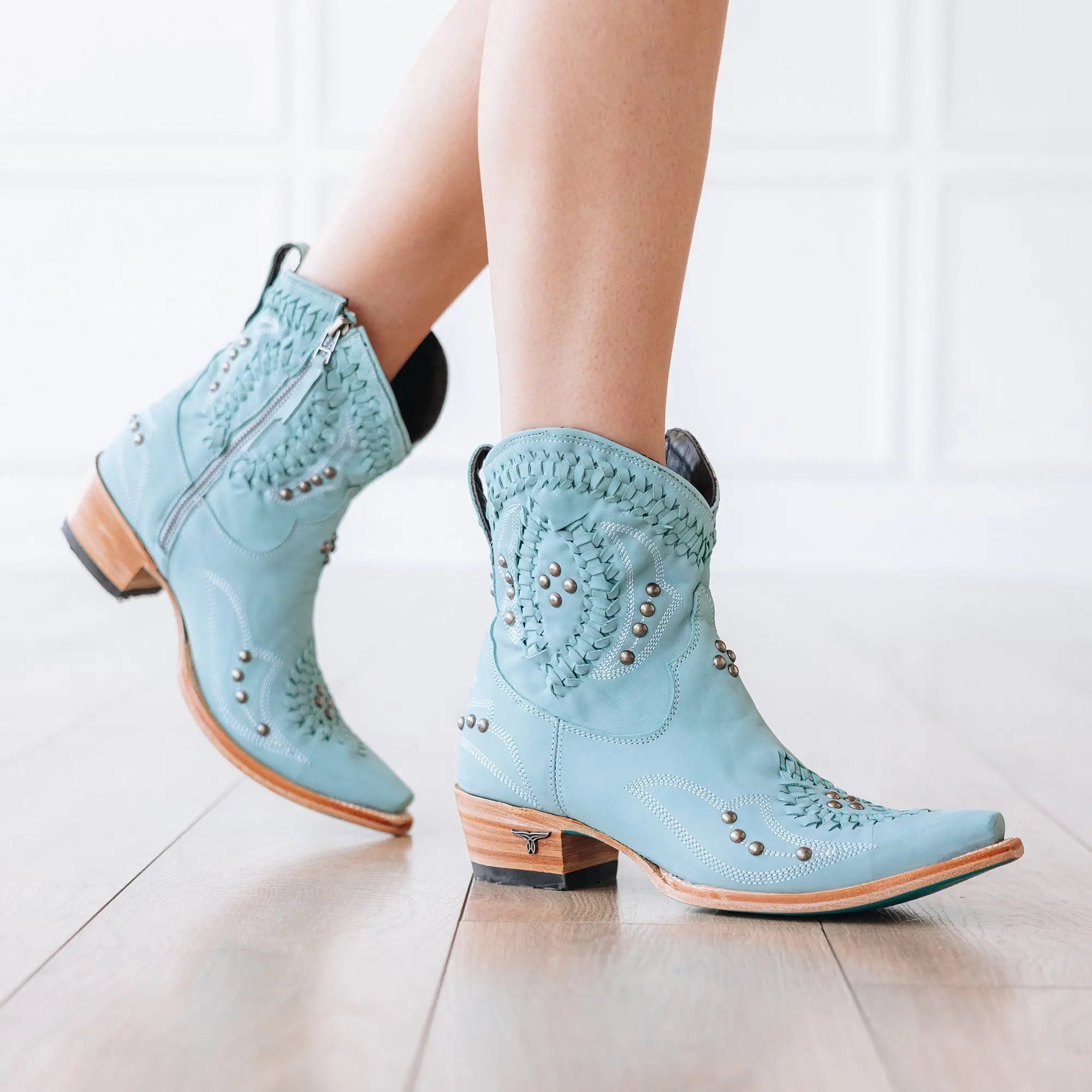 Cossette Bootie - Powder Blue **Final Sale**