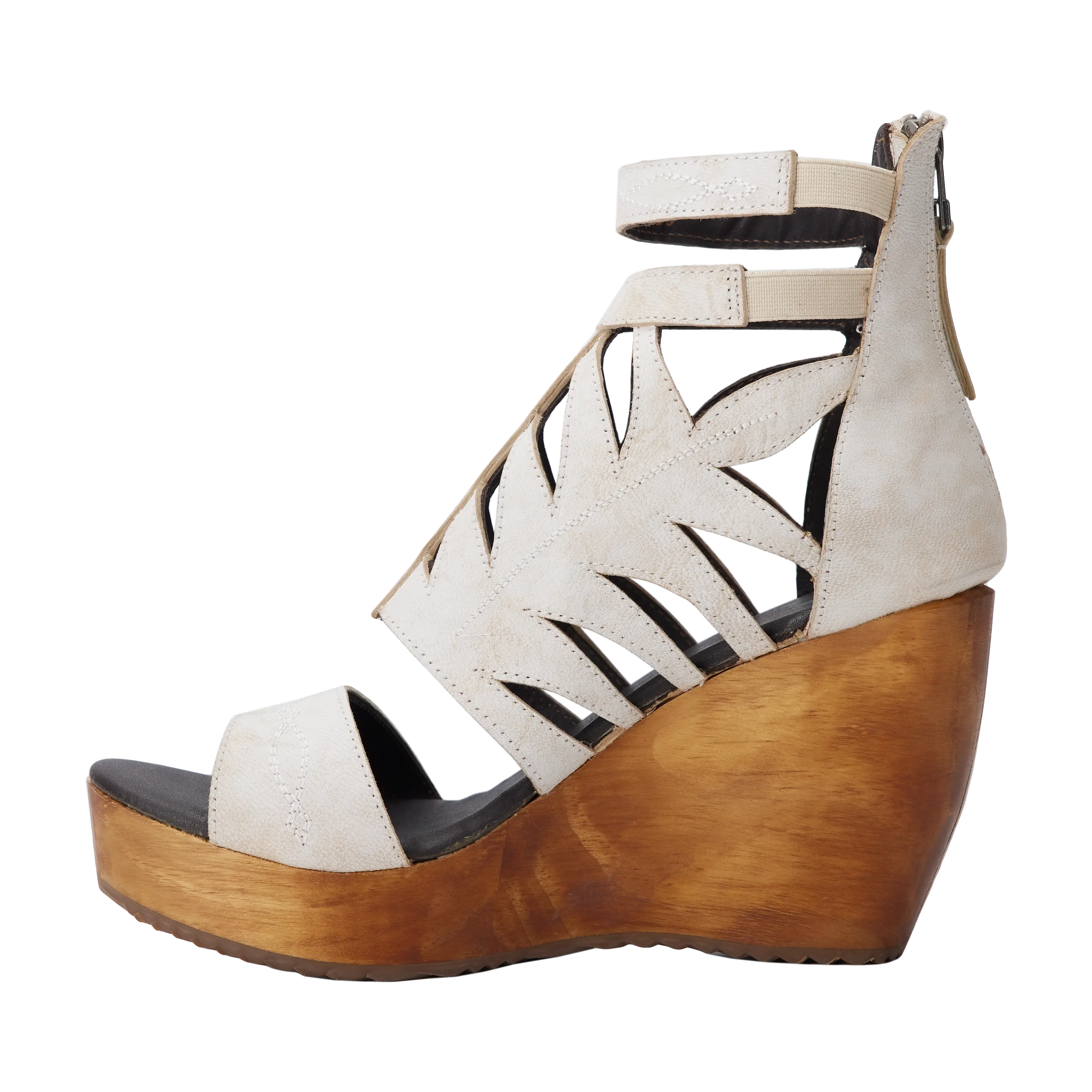 Becca Wedge - Ceramic Crackle