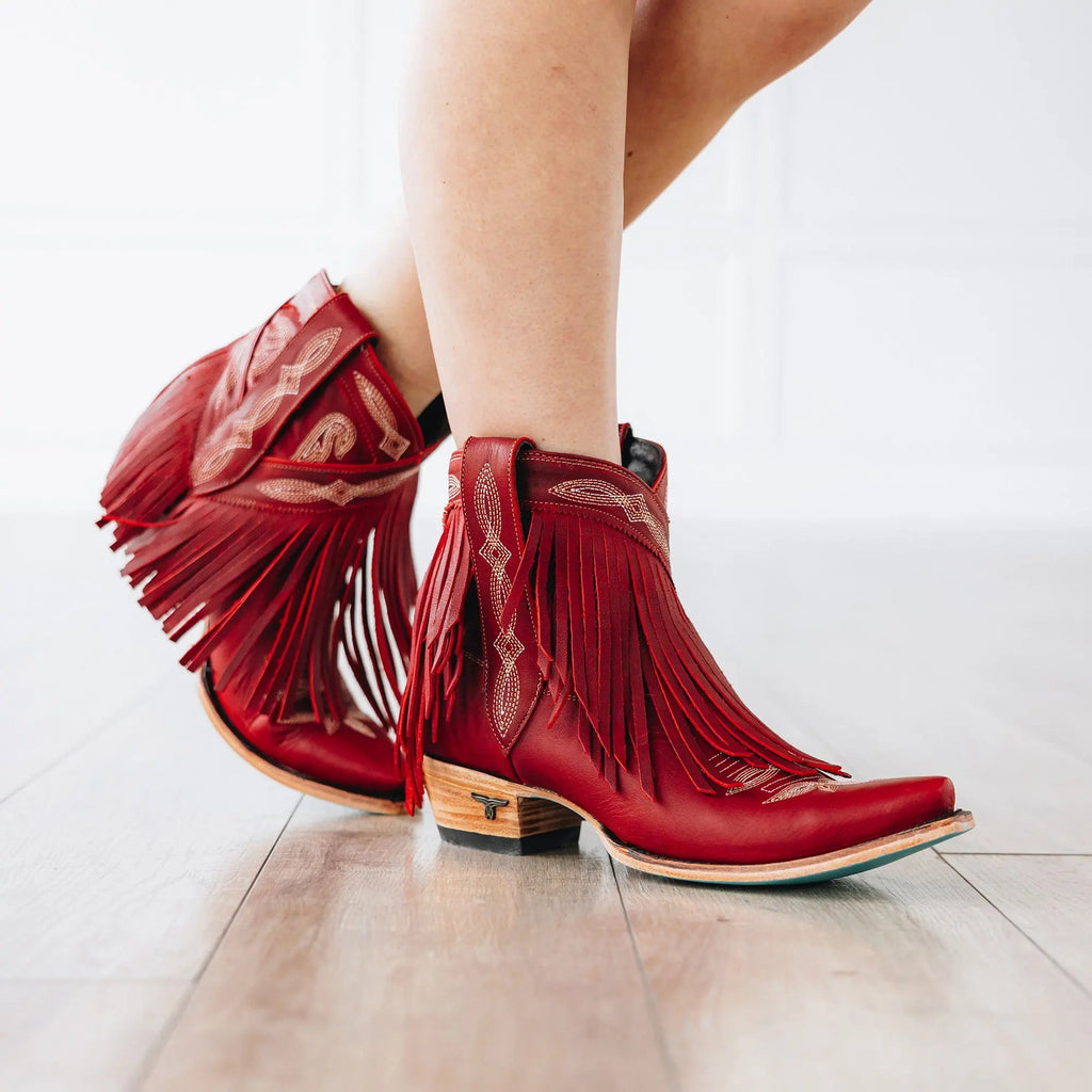 Senita Falls Bootie - Smoldering Ruby **Final Sale**