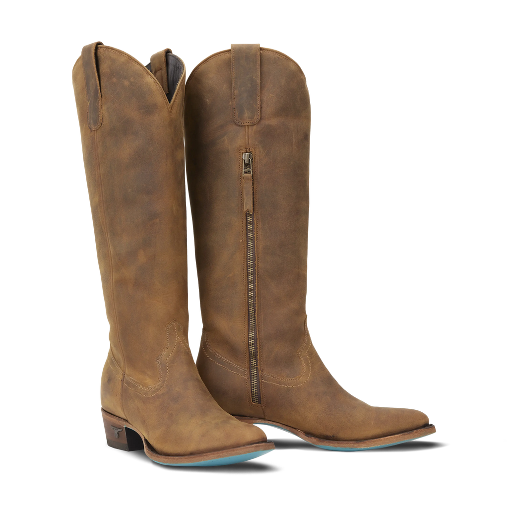 Plain Jane Boot - Burnt Caramel