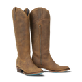 Plain Jane Boot - Burnt Caramel