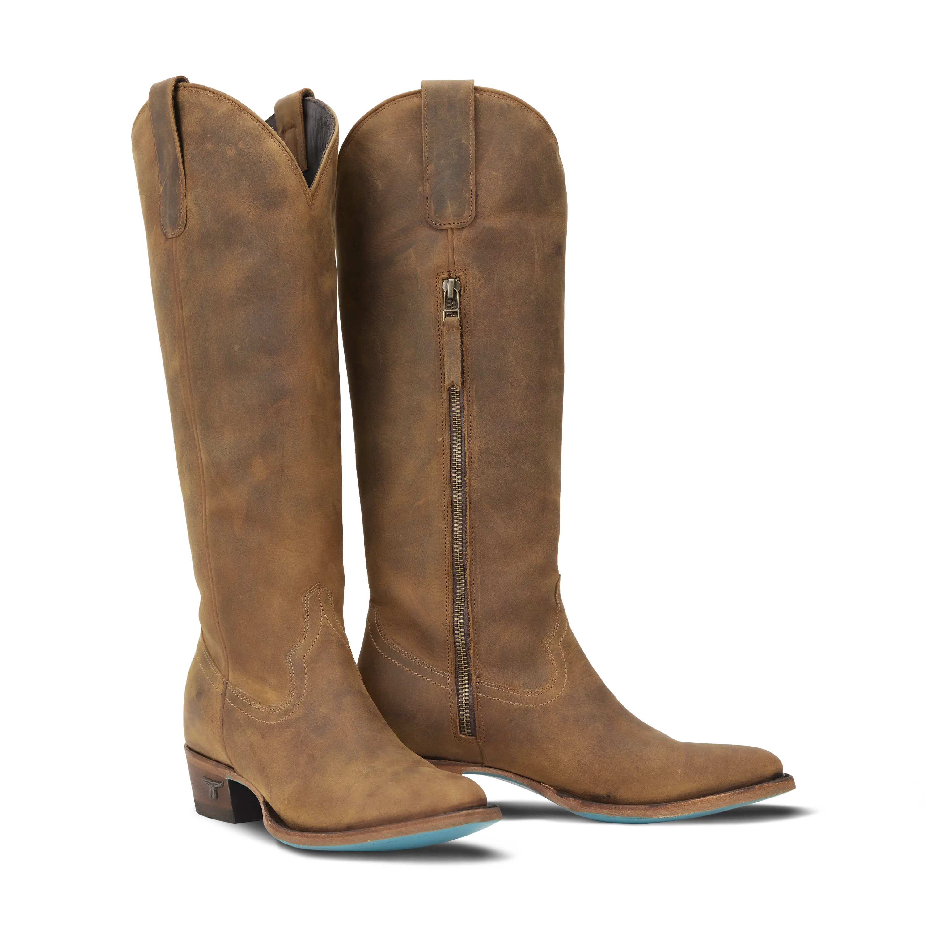 Plain Jane Boot - Burnt Caramel