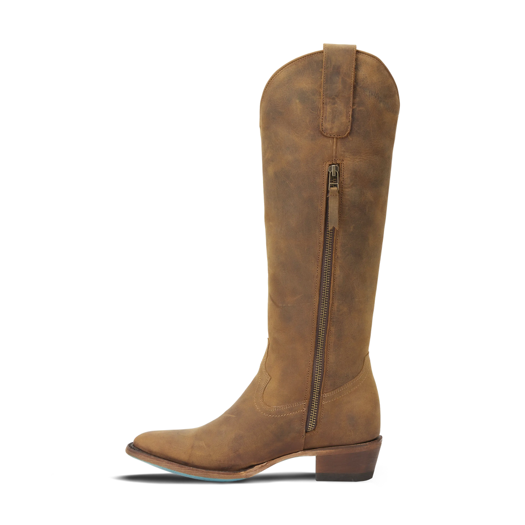 Plain Jane Boot - Burnt Caramel