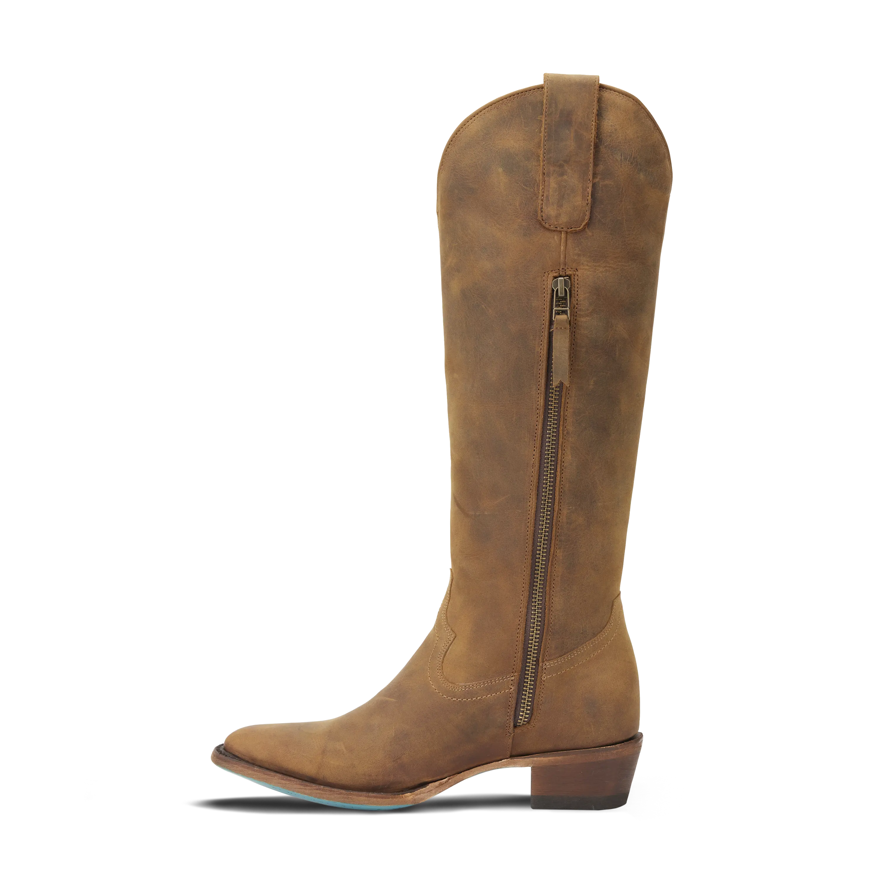 Plain Jane Boot - Burnt Caramel
