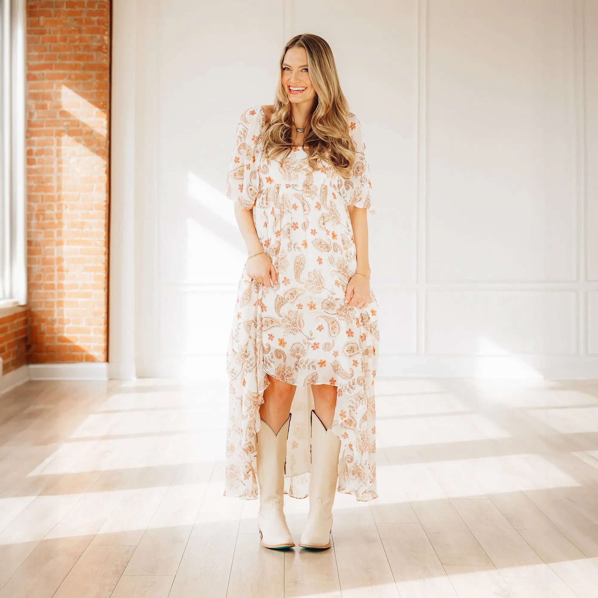 Plain Jane Boot - Pale Ivory **Final Sale**