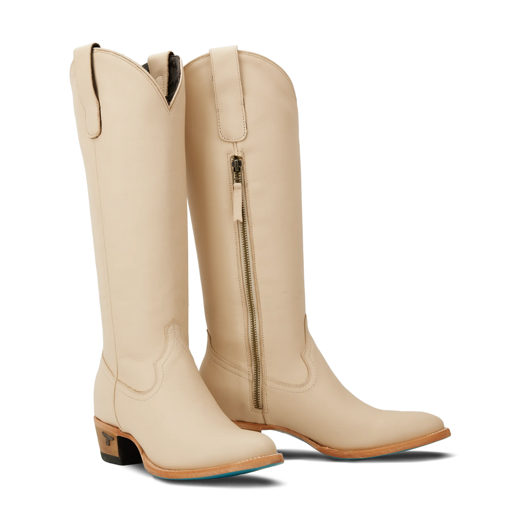 Plain Jane Boot - Pale Ivory **Final Sale**