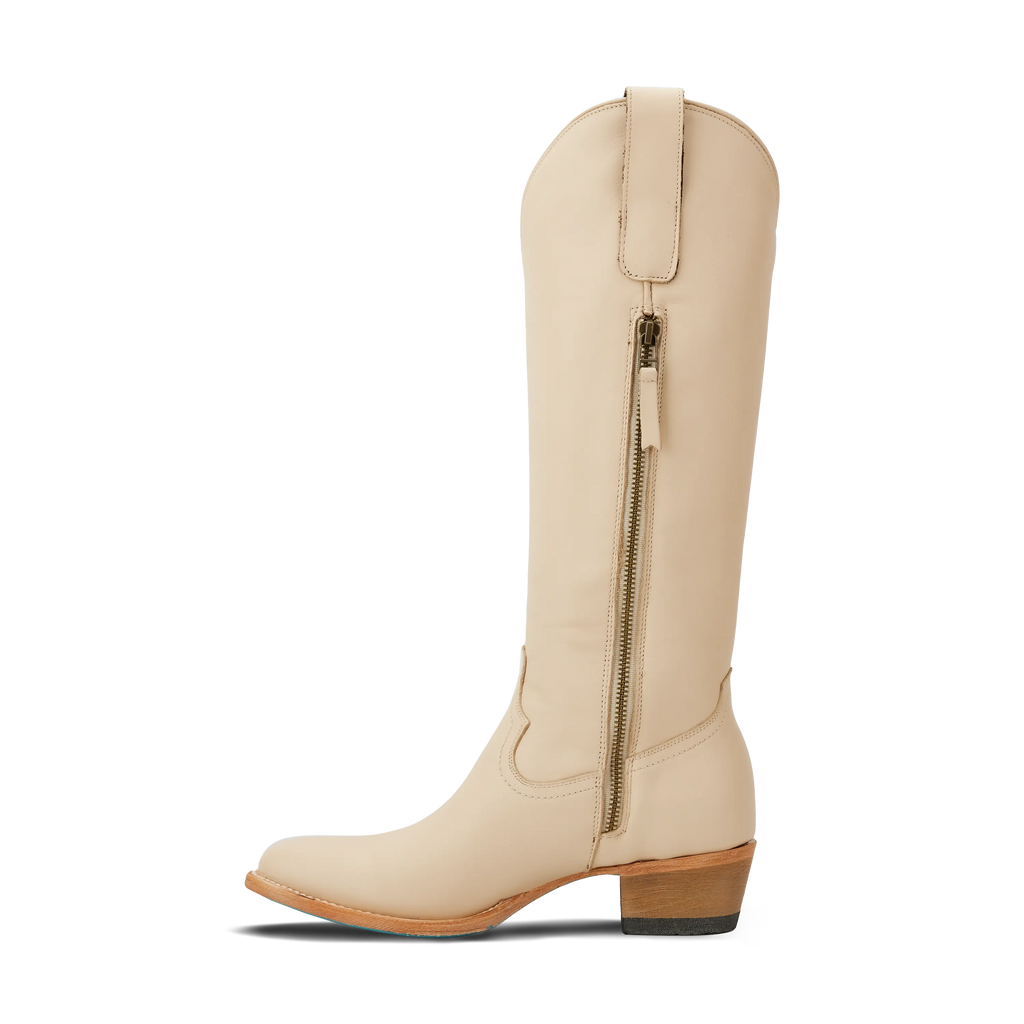 Plain Jane Boot - Pale Ivory **Final Sale**