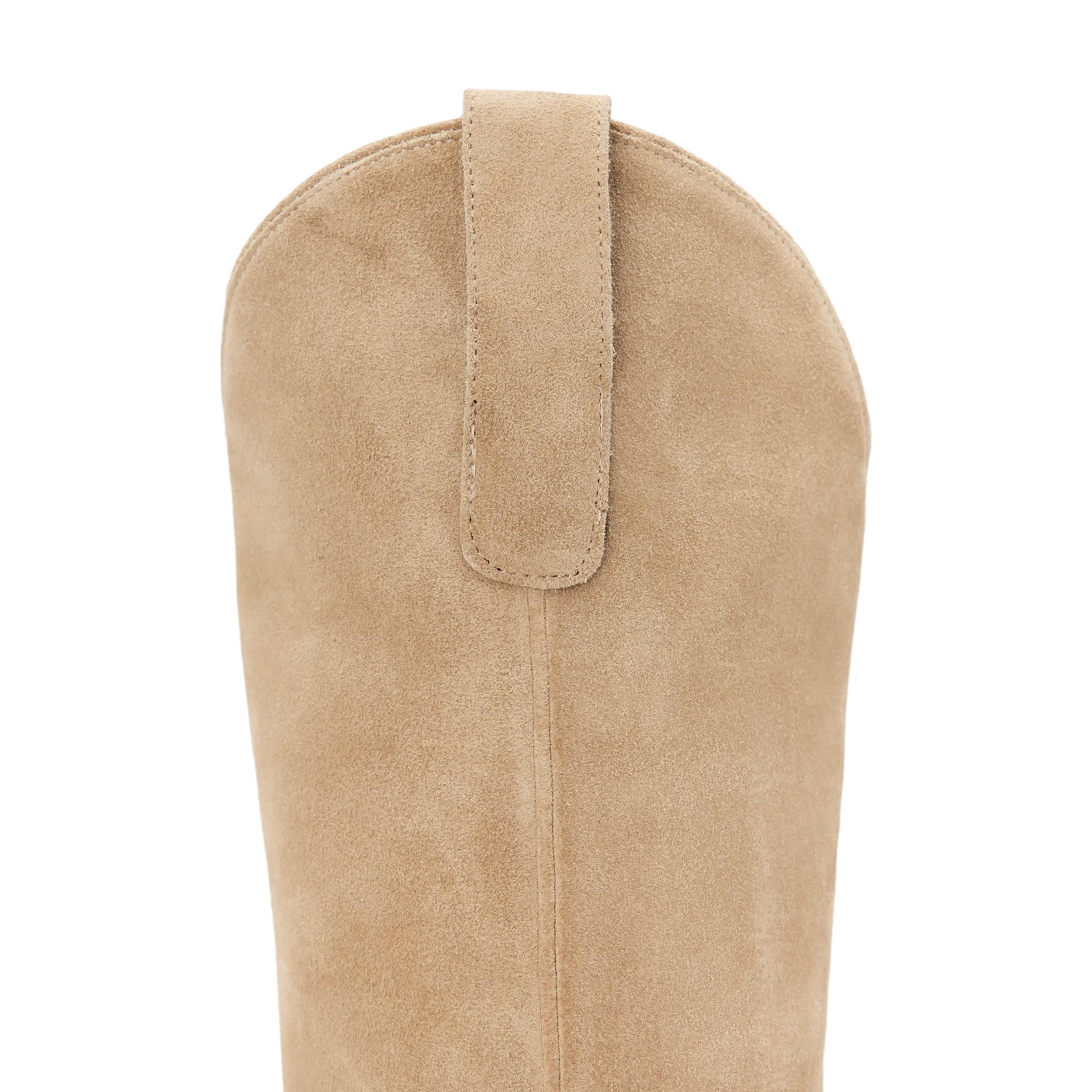 Plain Jane Boot - Latte Suede