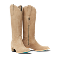 Plain Jane Boot - Latte Suede