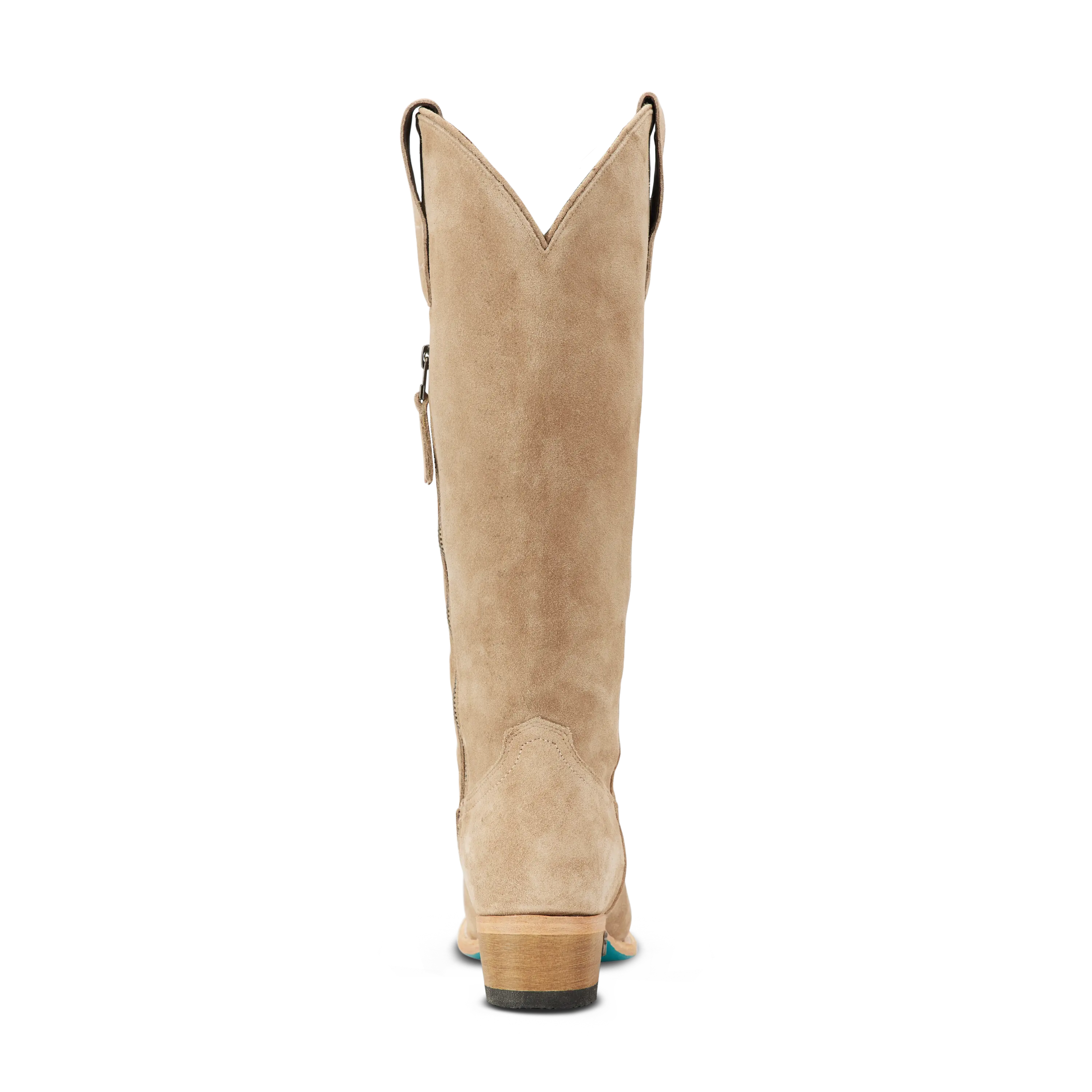 Plain Jane Boot - Latte Suede