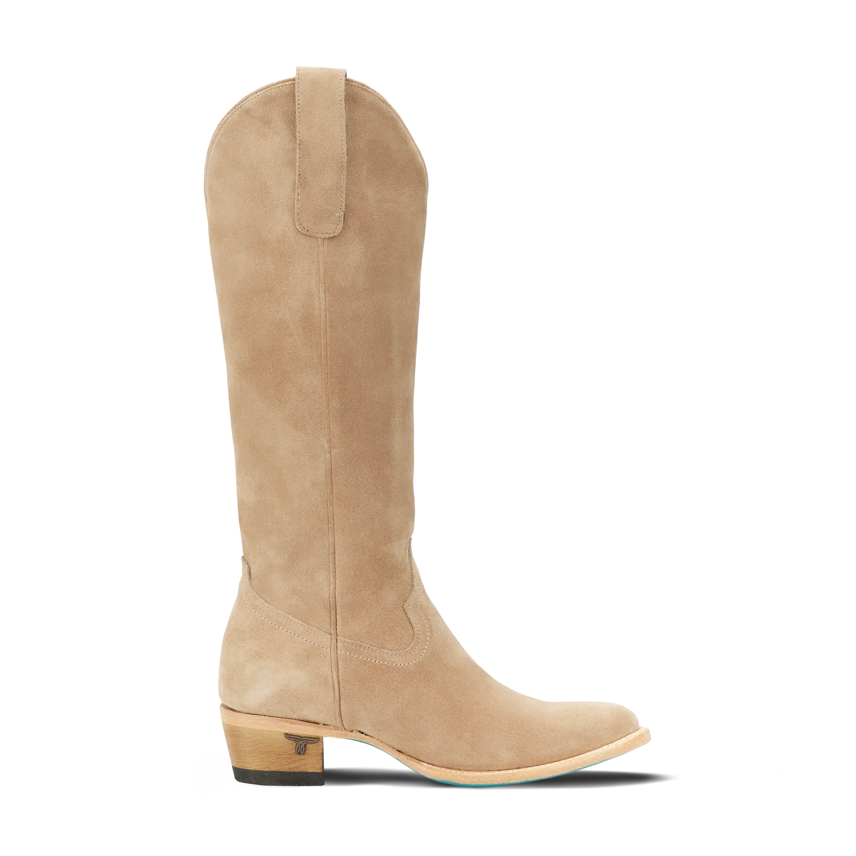 Plain Jane Boot - Latte Suede