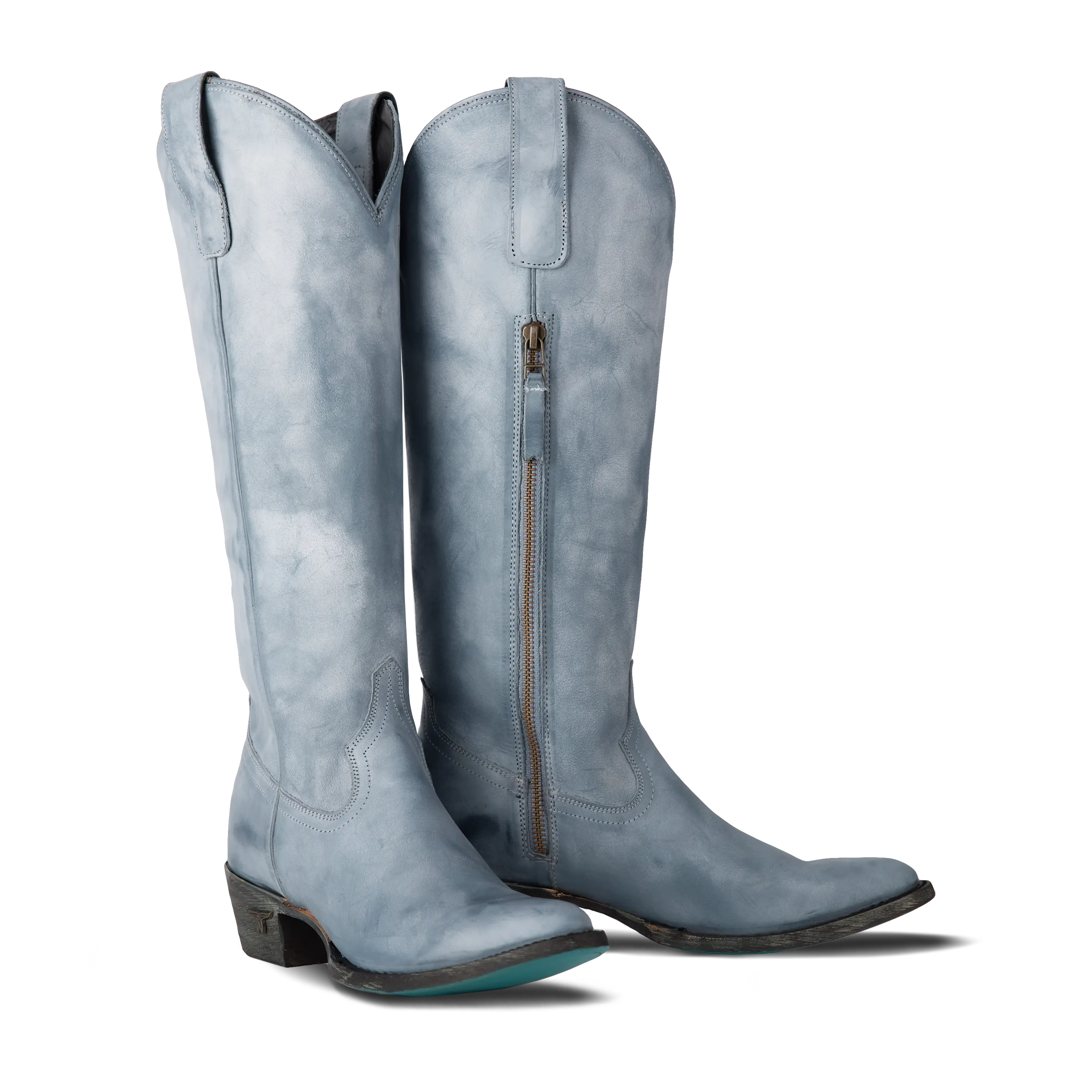 Plain Jane Boot - Washed Denim