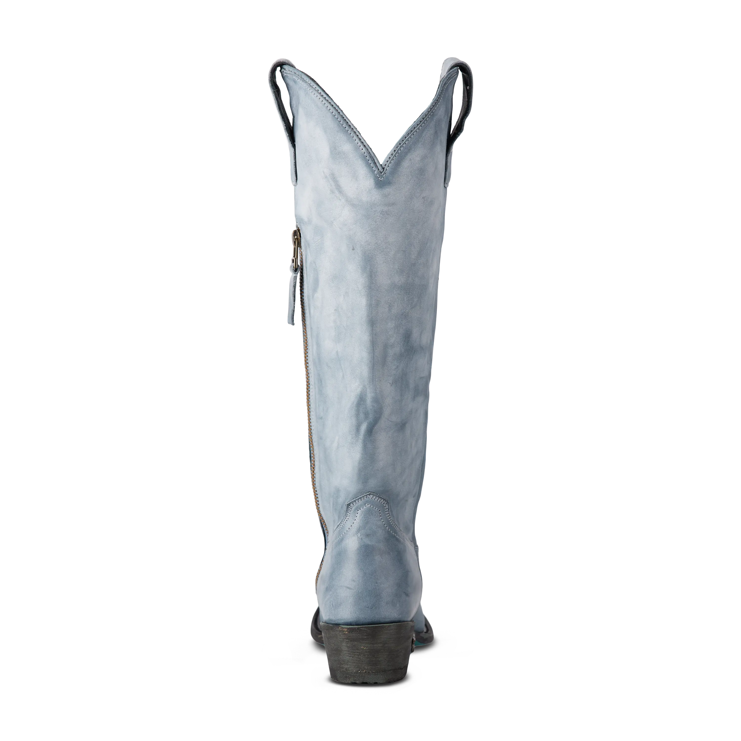 Plain Jane Boot - Washed Denim