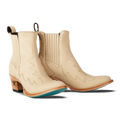 Western Chelsea Bootie - Pale Ivory **Final Sale**