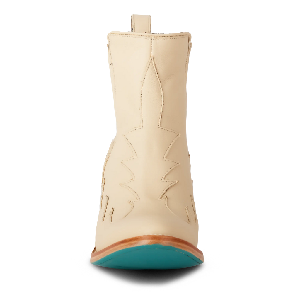 Western Chelsea Bootie - Pale Ivory **Final Sale**