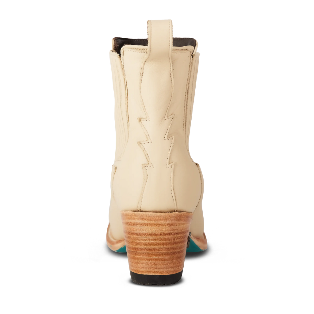 Western Chelsea Bootie - Pale Ivory **Final Sale**