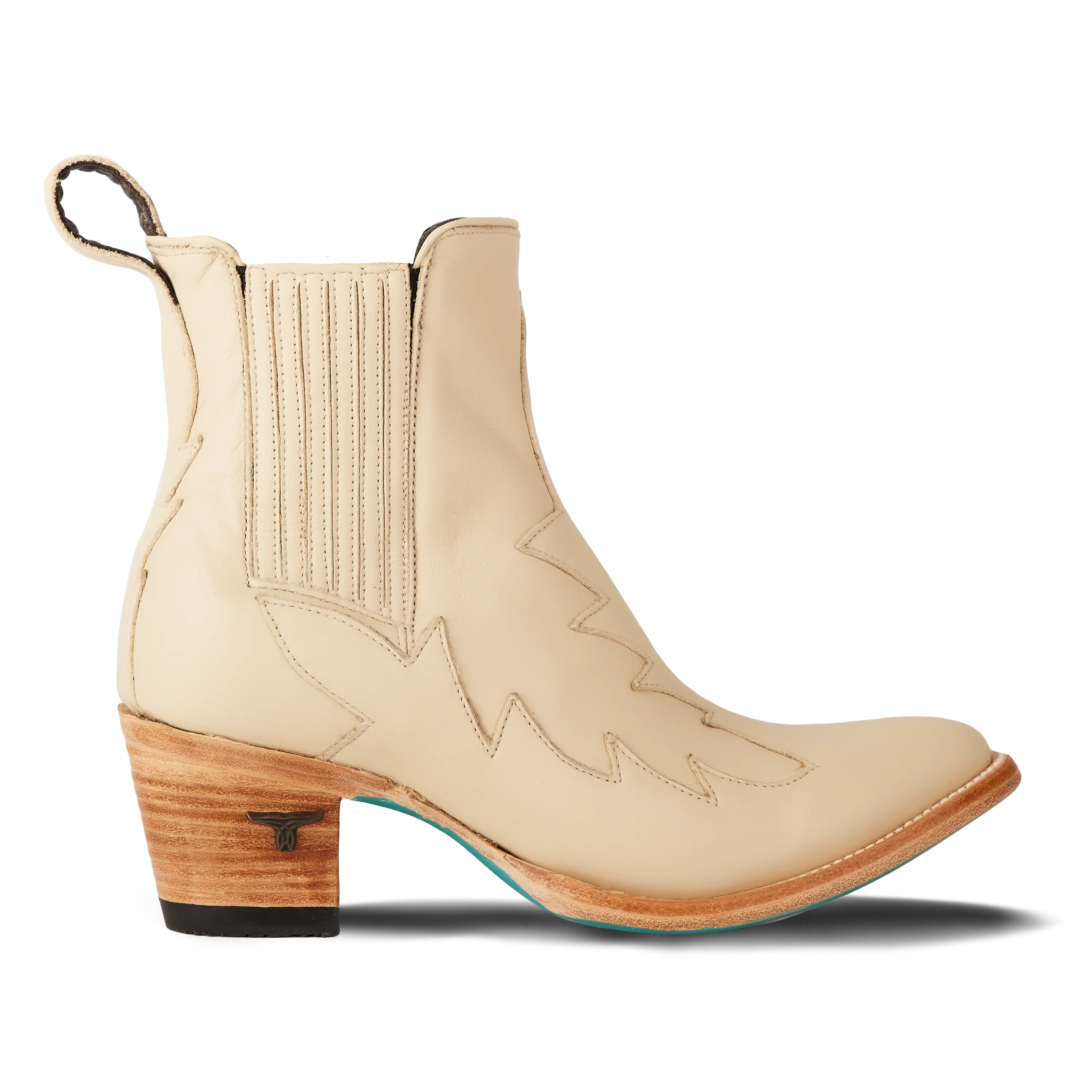 Western Chelsea Bootie - Pale Ivory **Final Sale**
