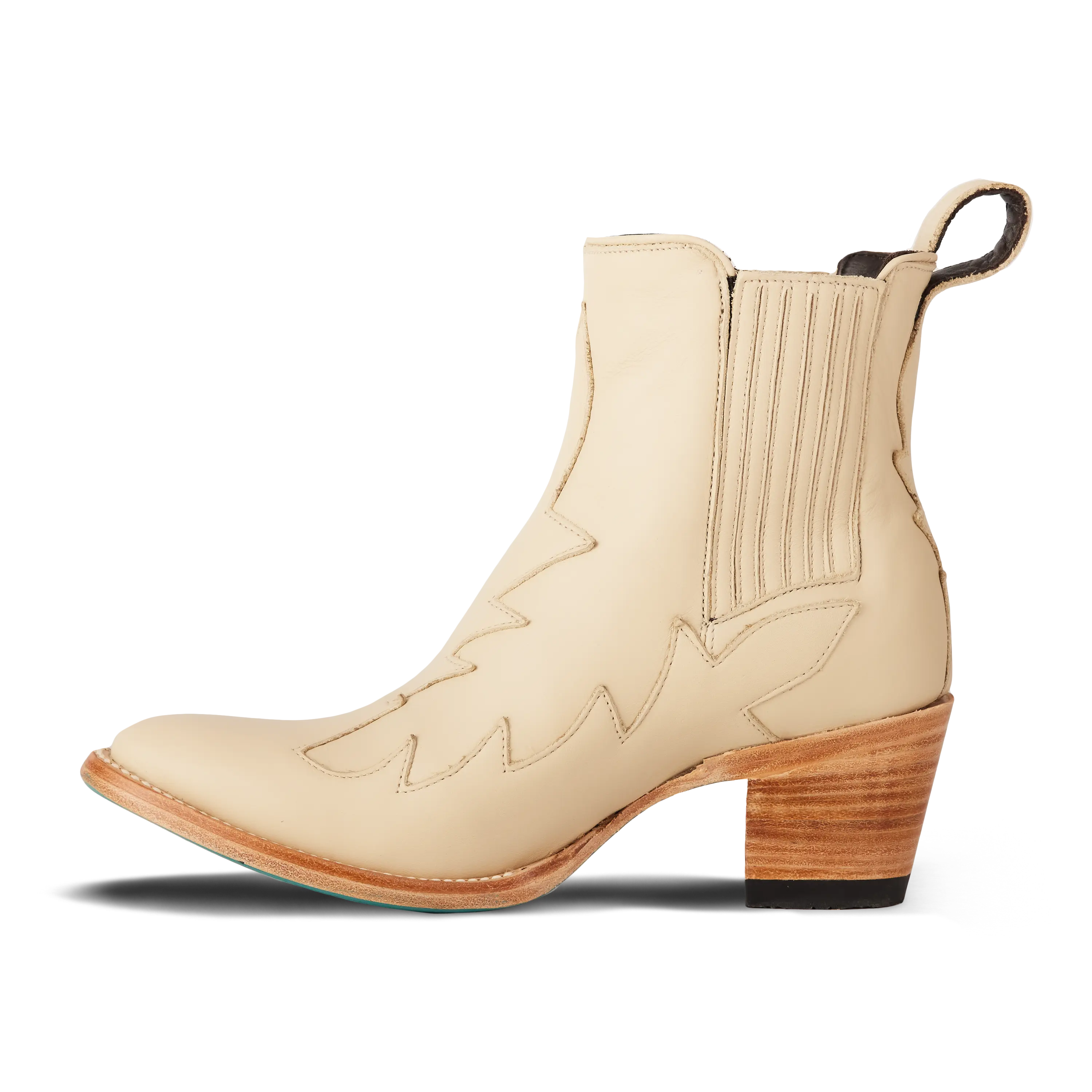 Western Chelsea Bootie - Pale Ivory **Final Sale**