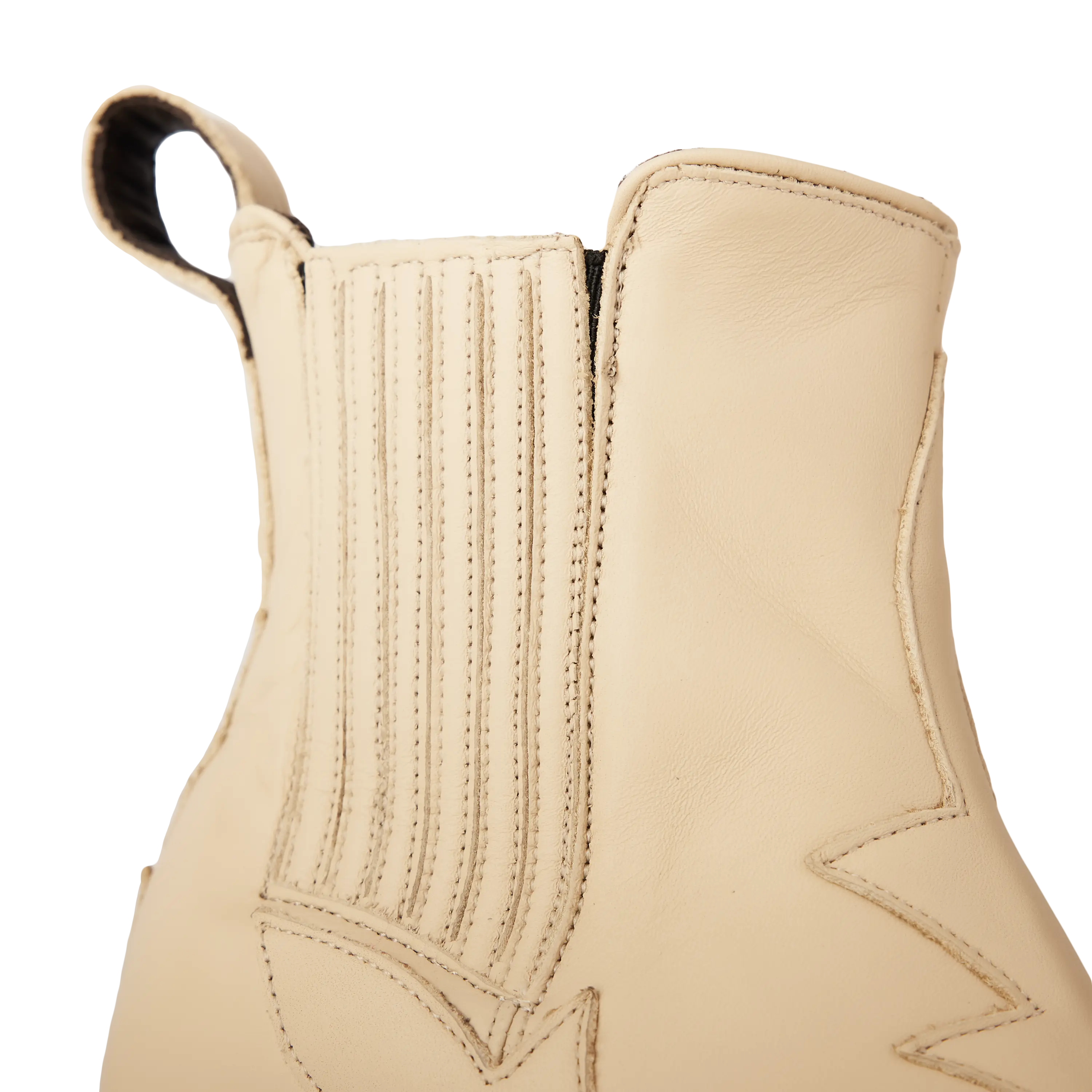 Western Chelsea Bootie - Pale Ivory **Final Sale**