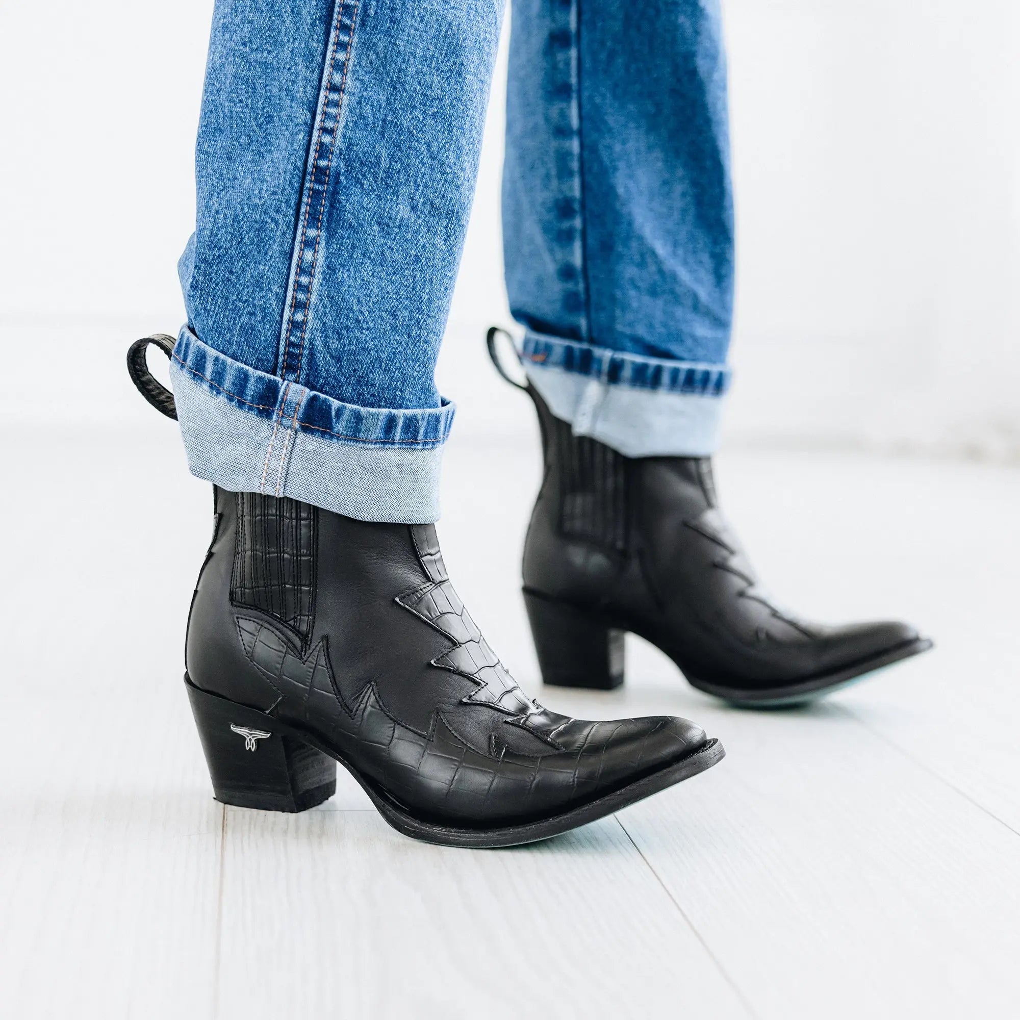 Western Chelsea Bootie - Jet Black **Final Sale**
