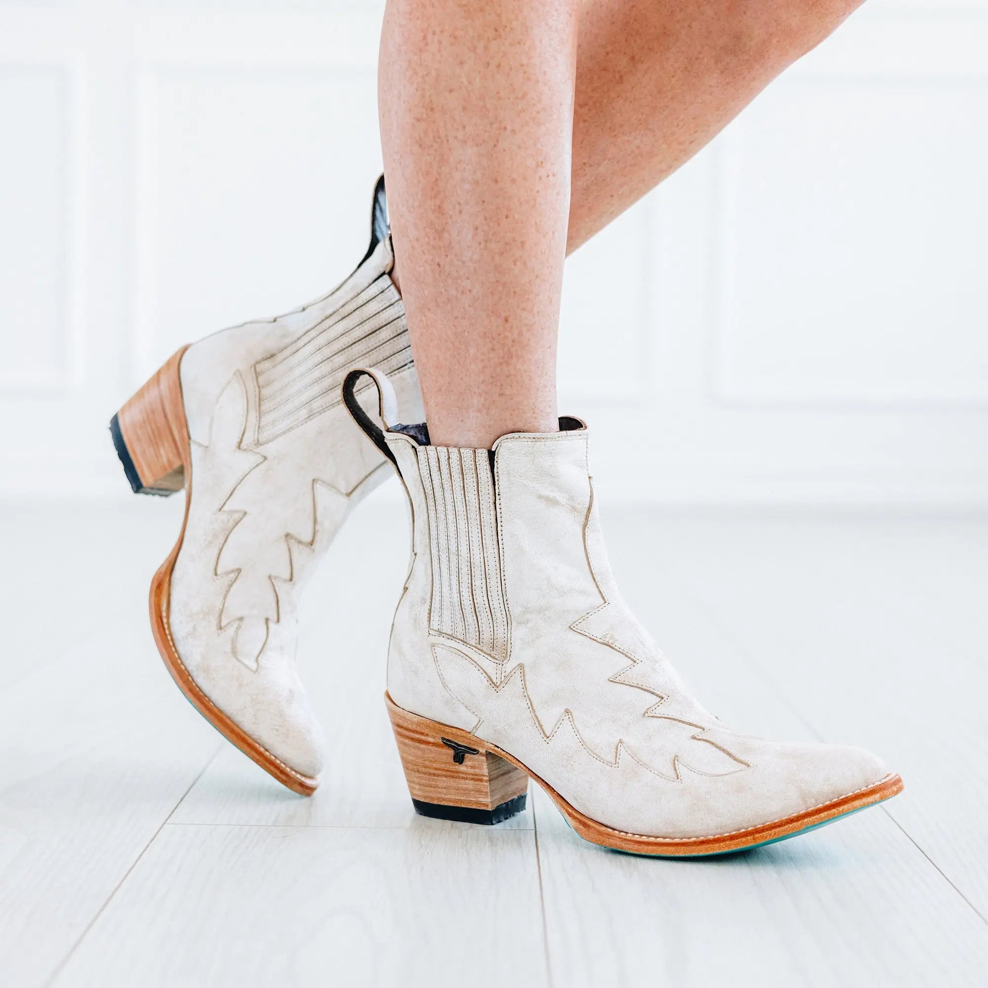 Western Chelsea Bootie - Ceramic Crackle **Final Sale**
