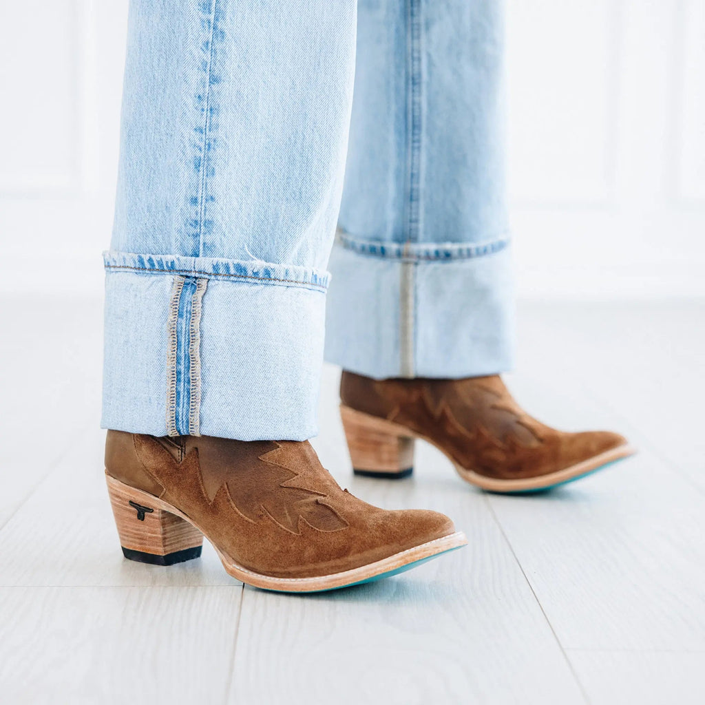 Western Chelsea Bootie - Toffee Suede **Final Sale**