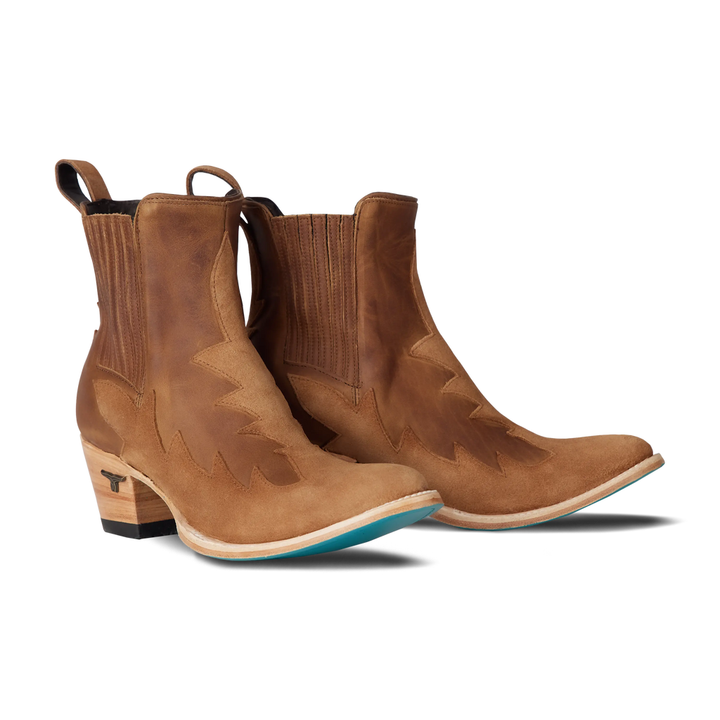 Western Chelsea Bootie - Toffee Suede **Final Sale**
