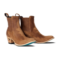 Western Chelsea Bootie - Toffee Suede **Final Sale**