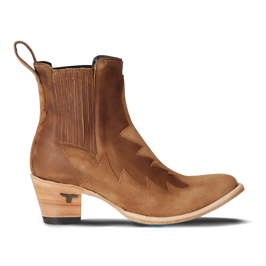 Western Chelsea Bootie - Toffee Suede **Final Sale**