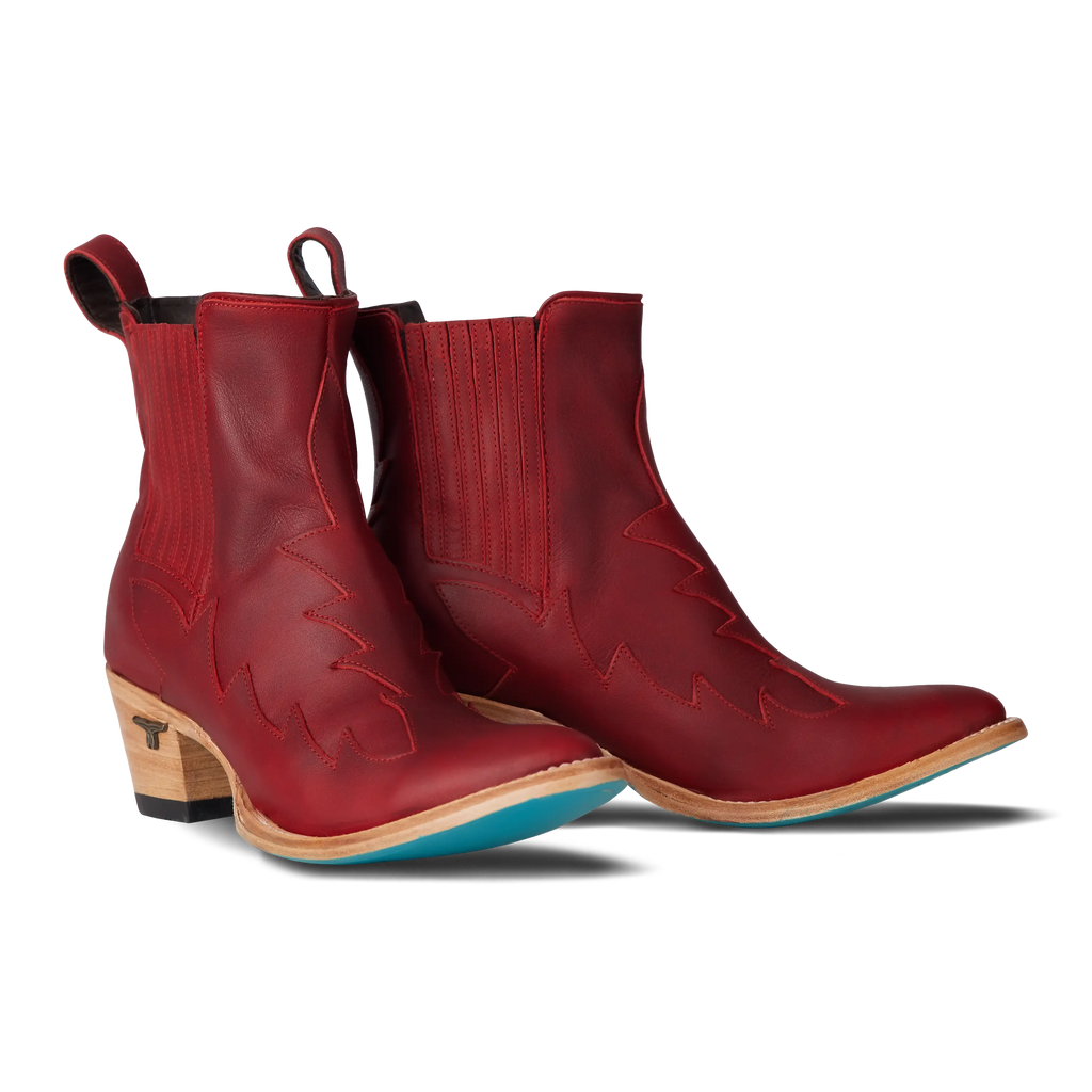 Western Chelsea Bootie - Smoldering Ruby **Final Sale**