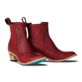 Western Chelsea Bootie - Smoldering Ruby **Final Sale**