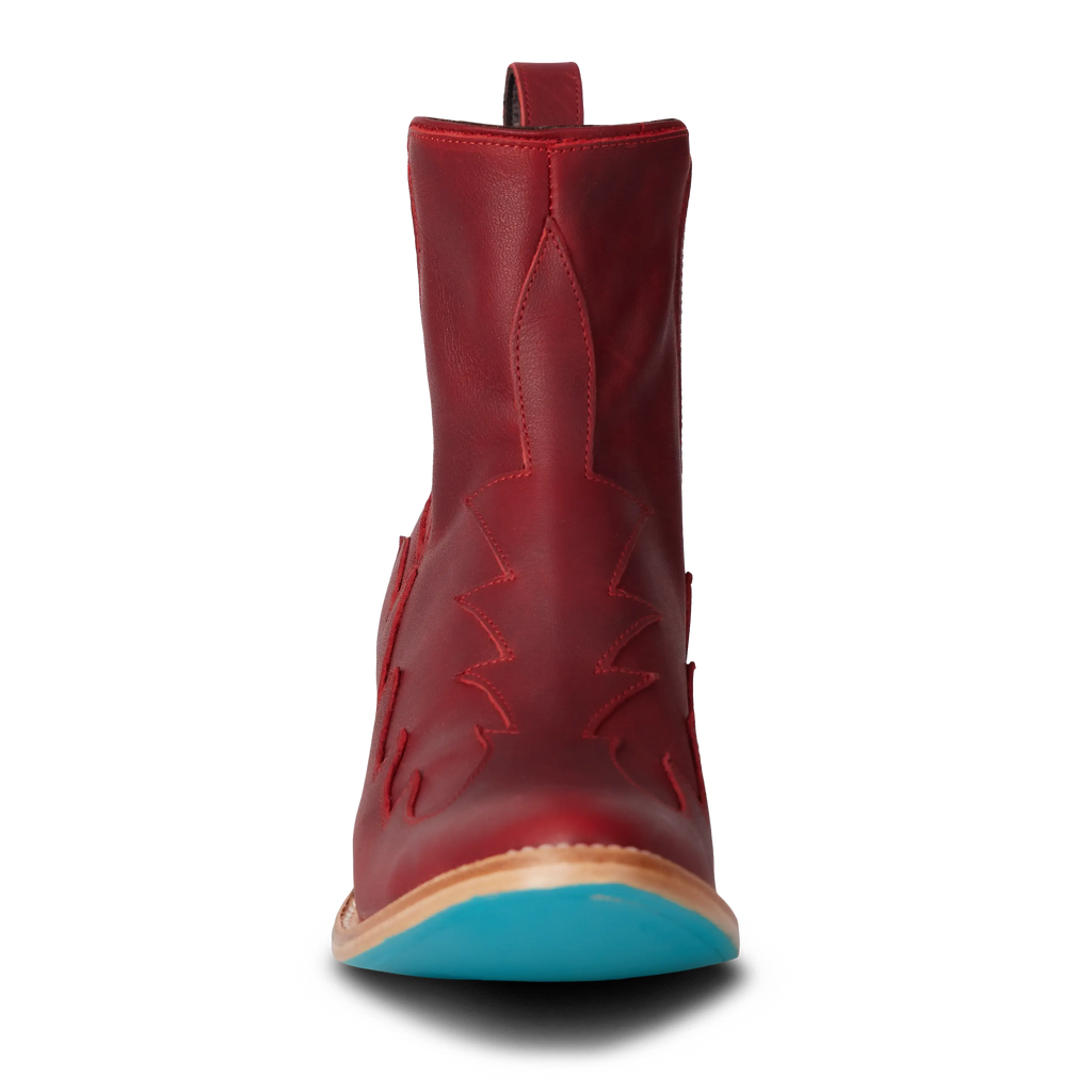 Western Chelsea Bootie - Smoldering Ruby **Final Sale**