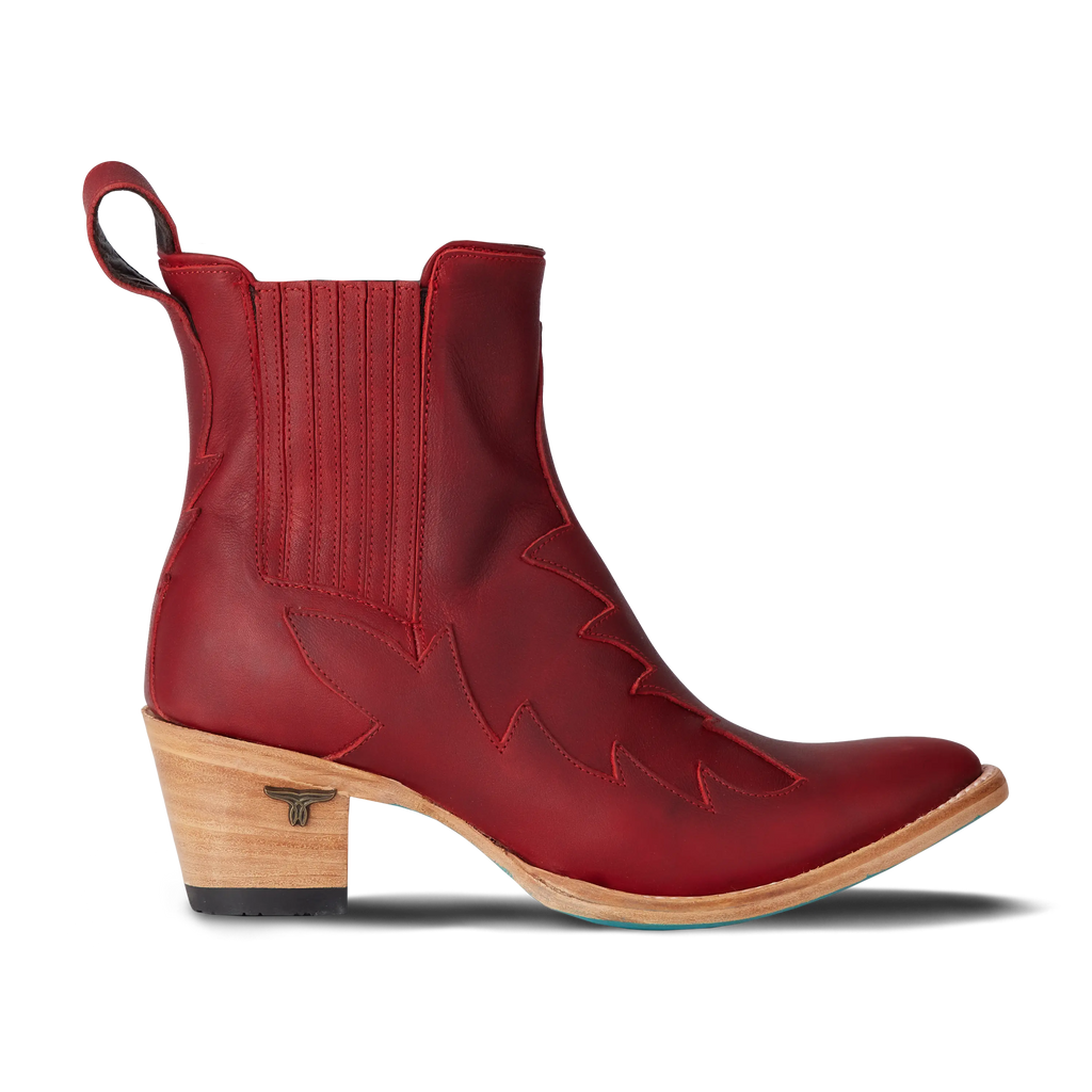 Western Chelsea Bootie - Smoldering Ruby **Final Sale**