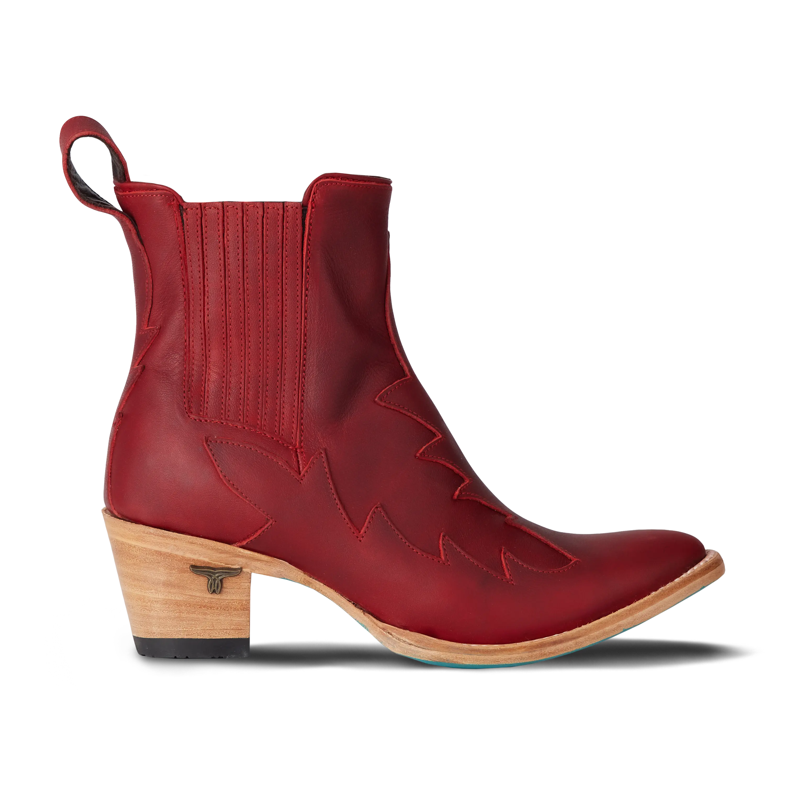 Western Chelsea Bootie - Smoldering Ruby **Final Sale**