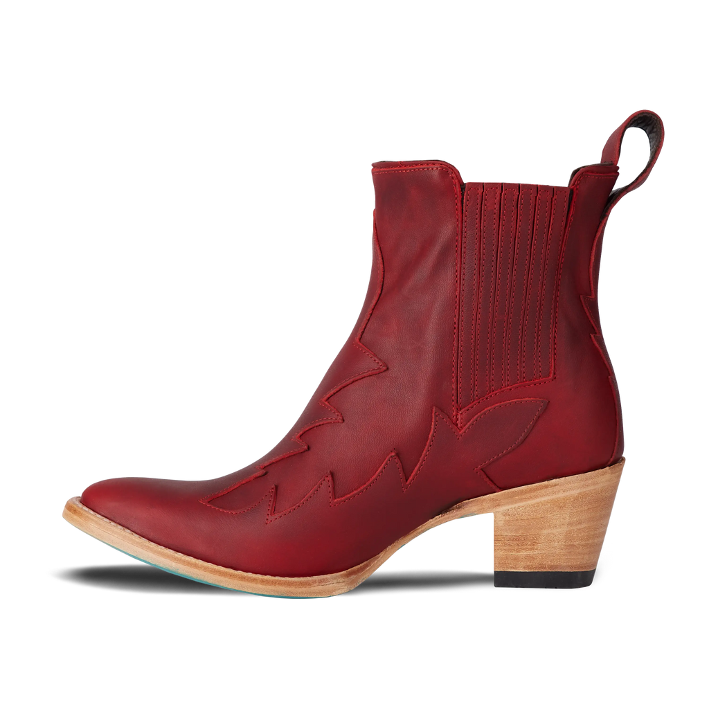 Western Chelsea Bootie - Smoldering Ruby **Final Sale**