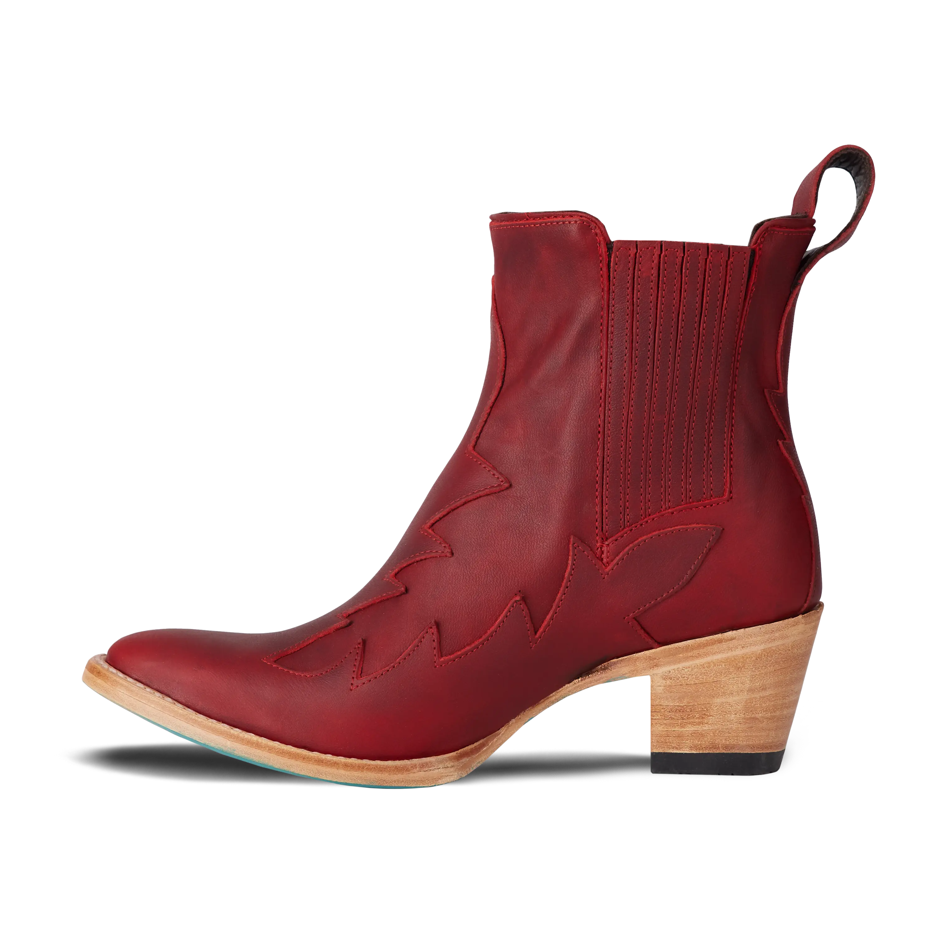 Western Chelsea Bootie - Smoldering Ruby **Final Sale**