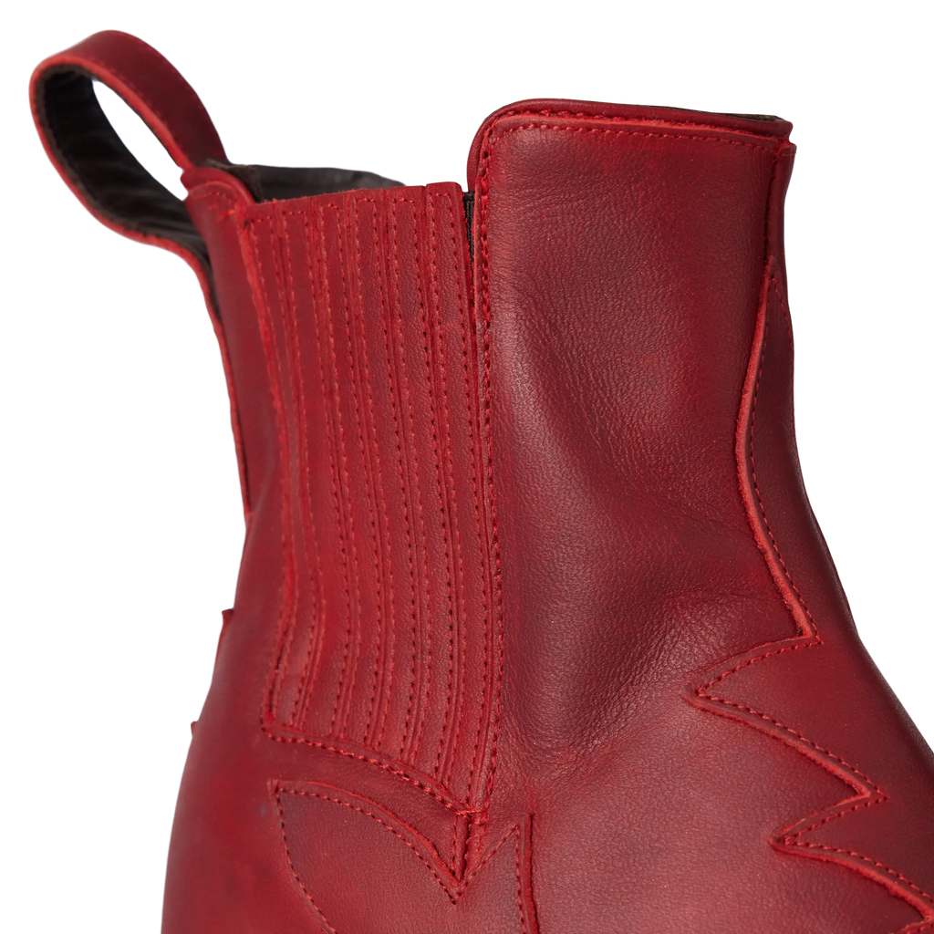 Western Chelsea Bootie - Smoldering Ruby **Final Sale**