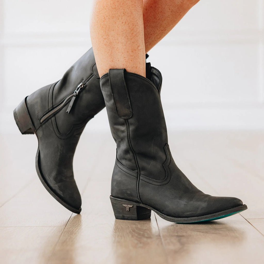 Plain Jane Midi - Matte Black