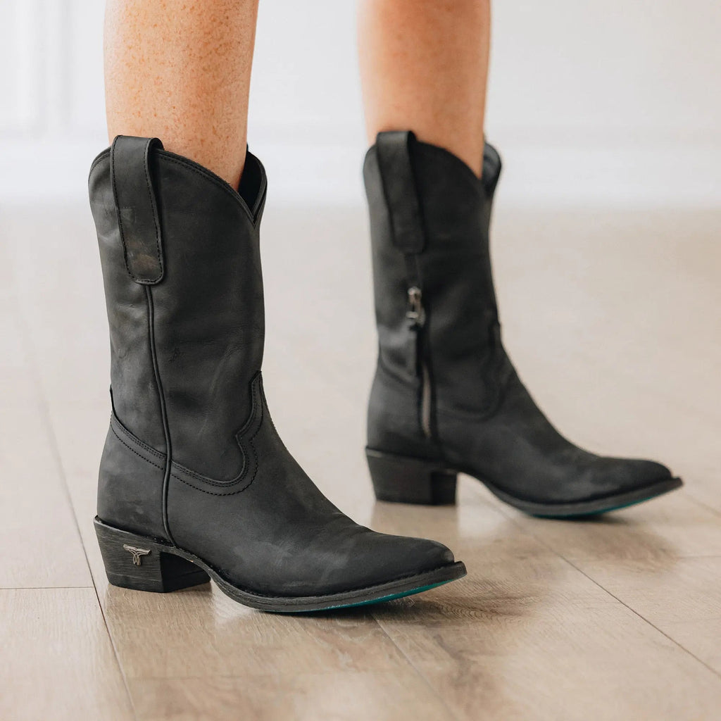 Plain Jane Midi - Matte Black
