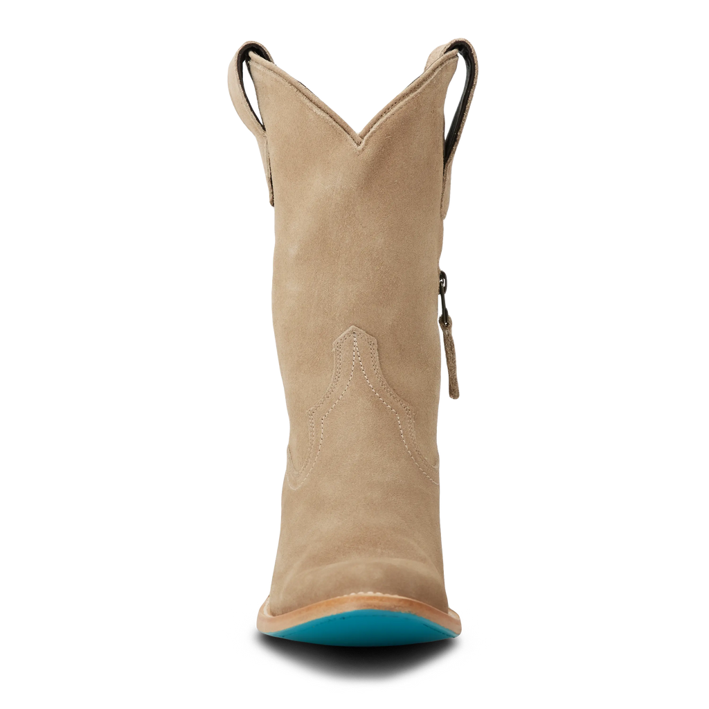 Plain Jane Midi - Latte Suede