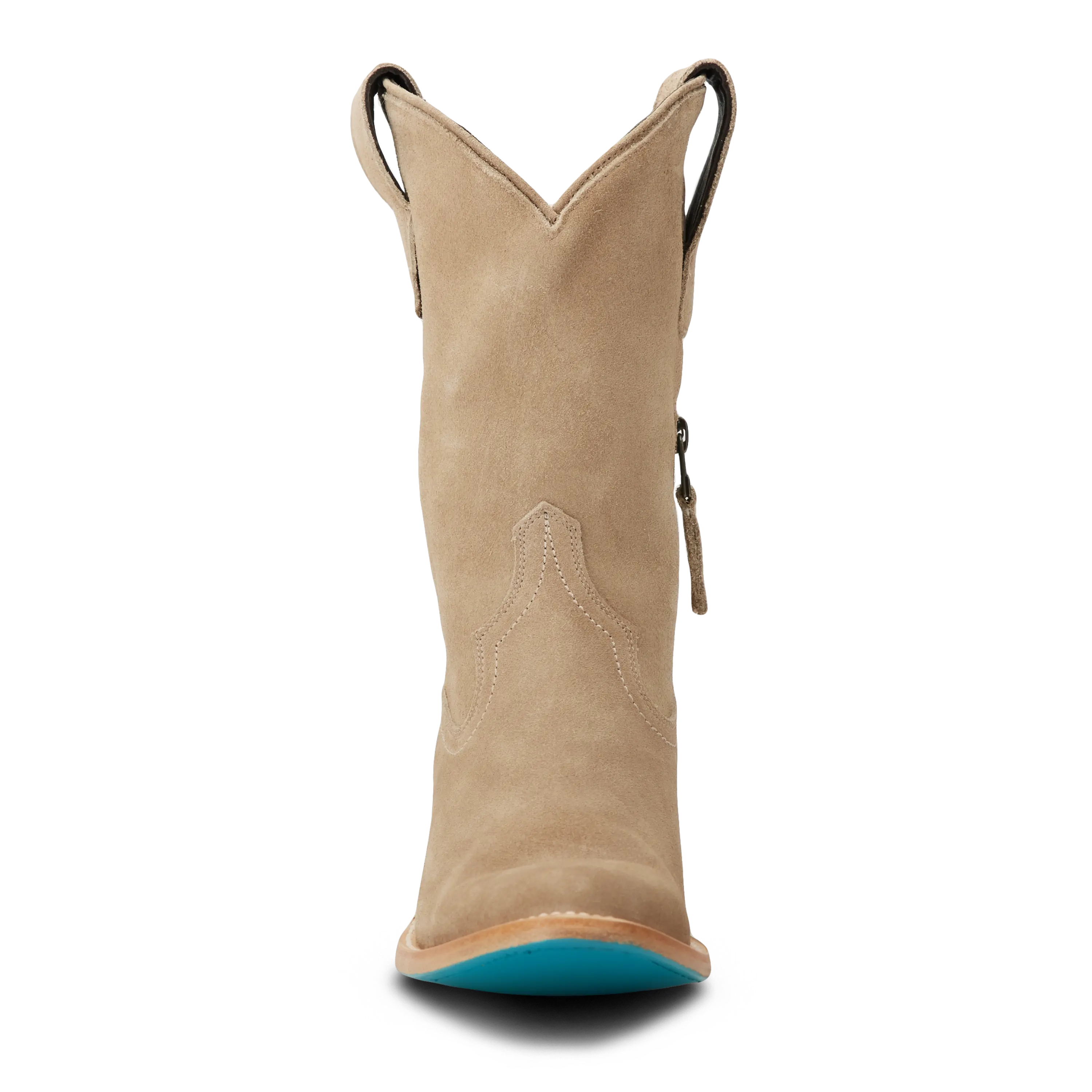 Plain Jane Midi - Latte Suede