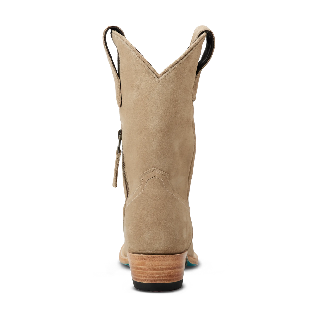 Plain Jane Midi - Latte Suede