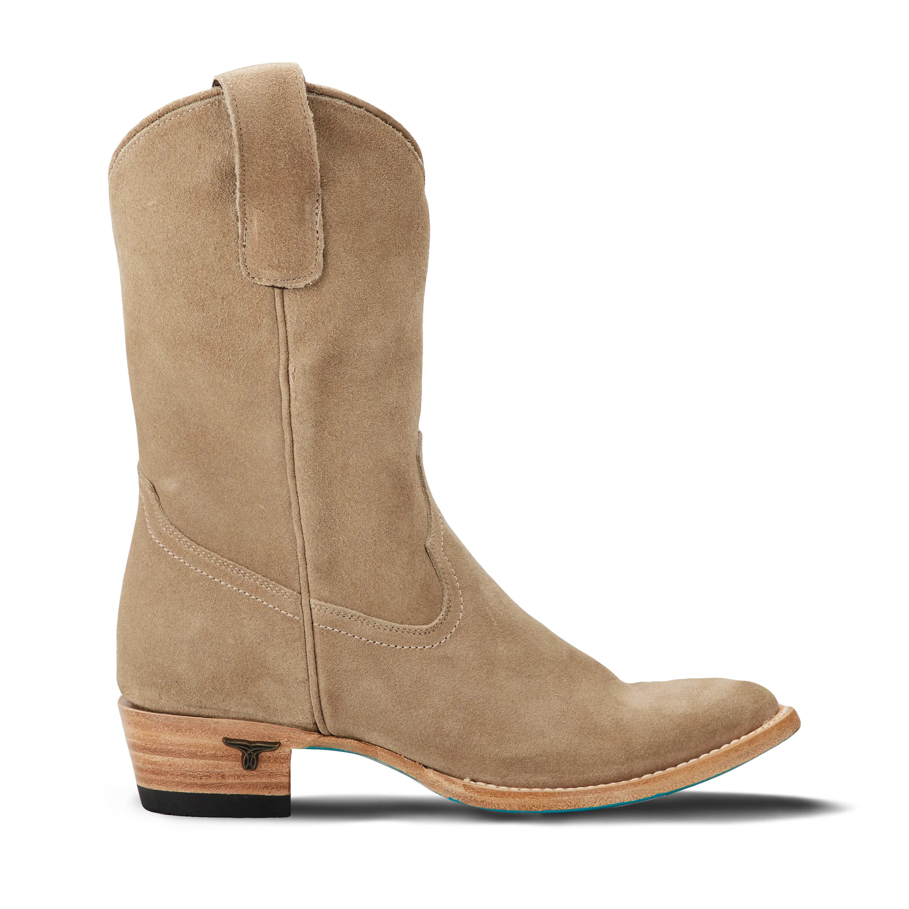 Plain Jane Midi - Latte Suede