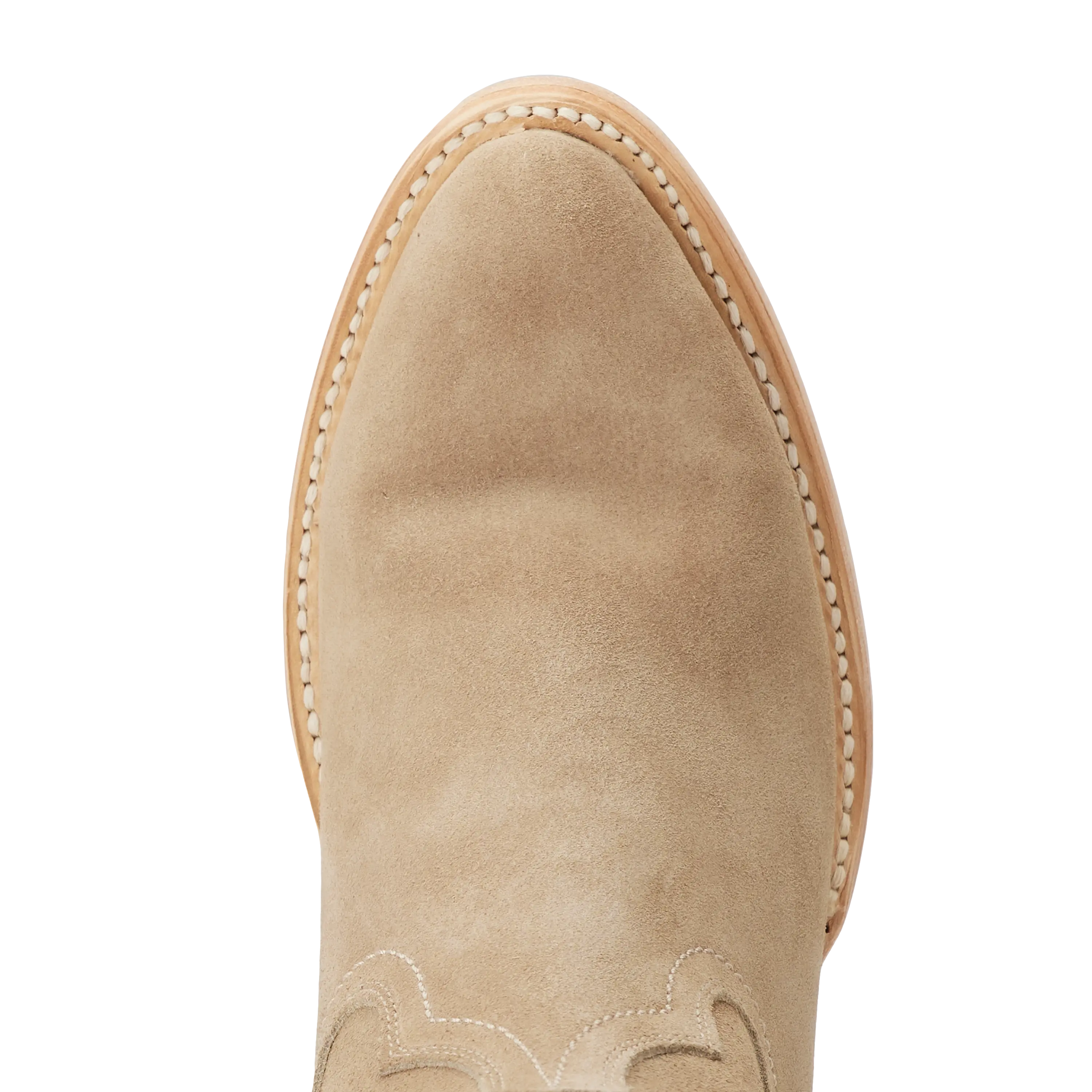 Plain Jane Midi - Latte Suede