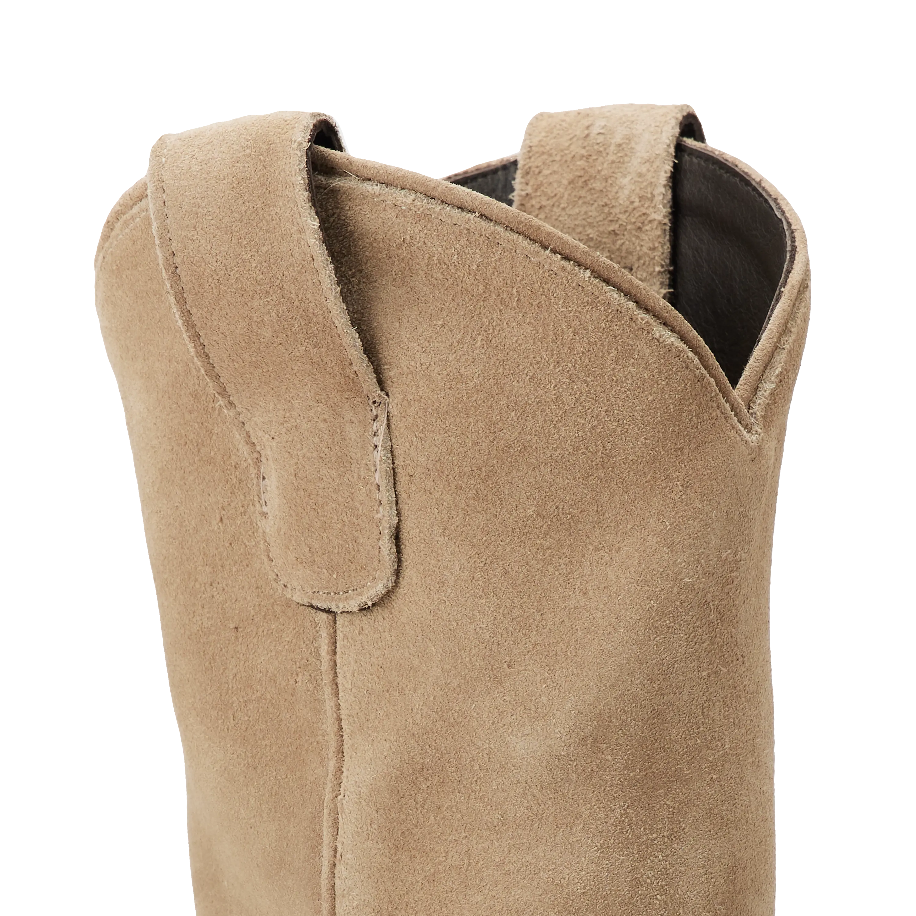 Plain Jane Midi - Latte Suede