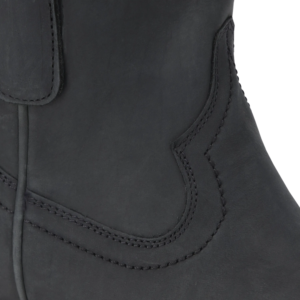 Plain Jane Bootie - Matte Black