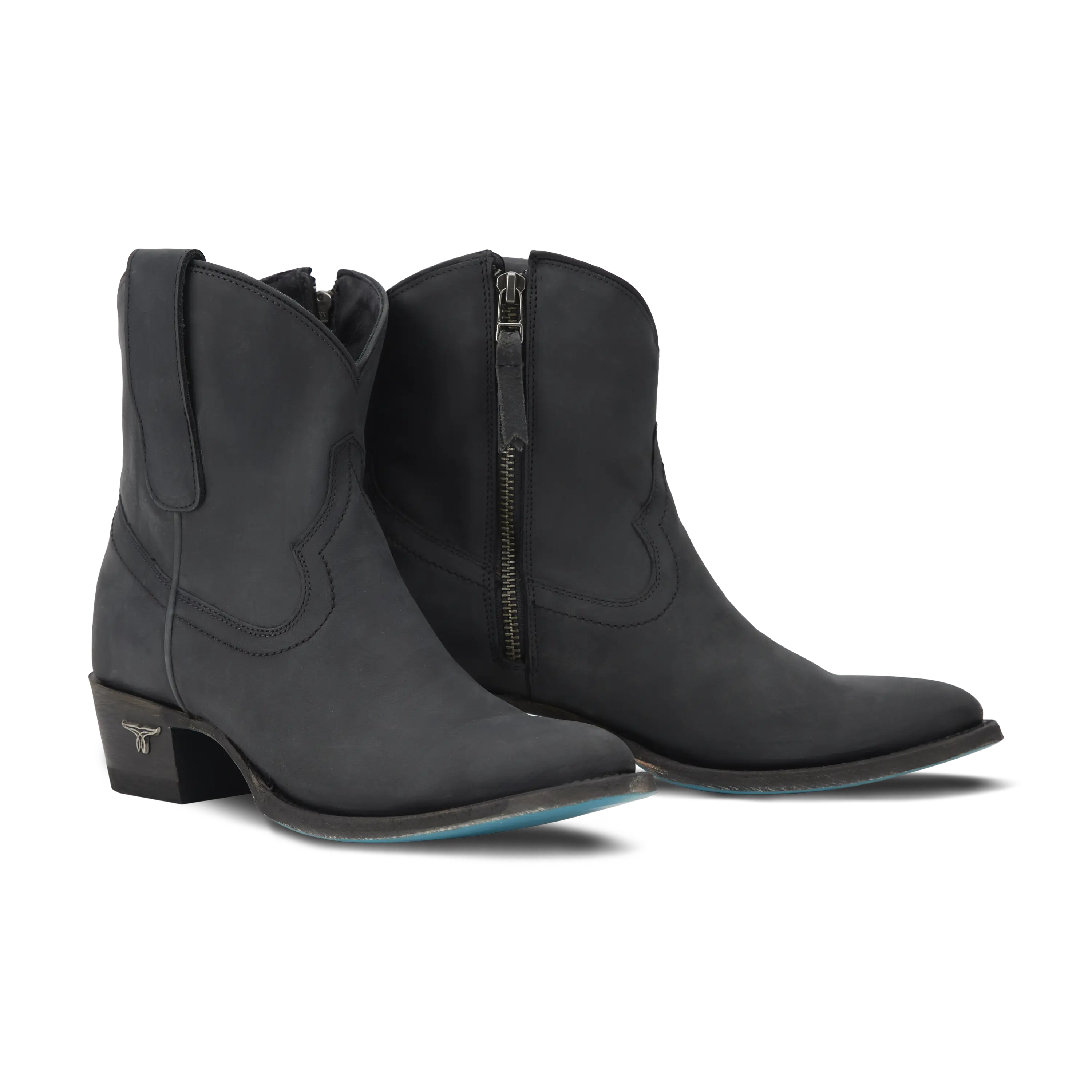 Plain Jane Bootie - Matte Black