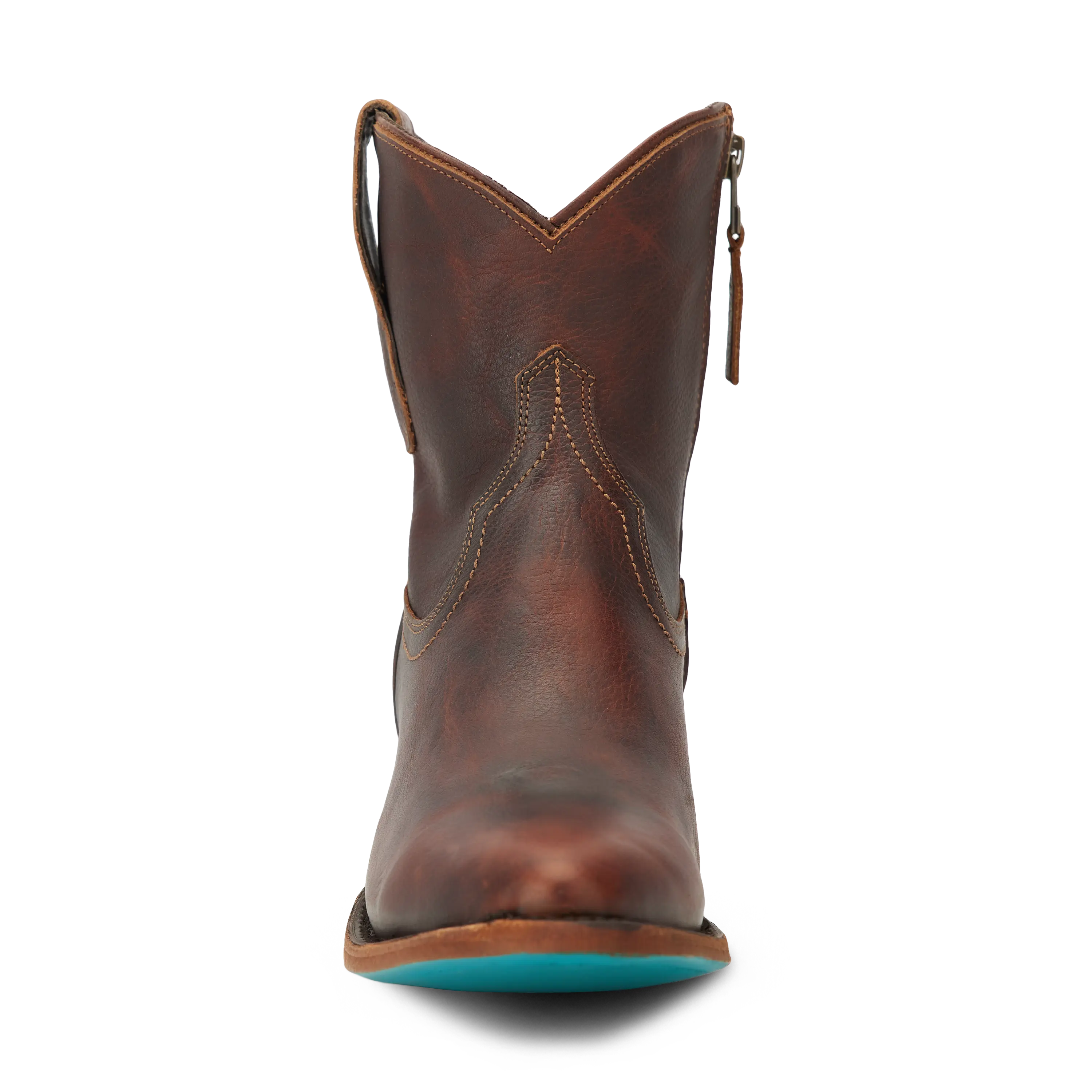 Plain Jane Bootie - Cognac